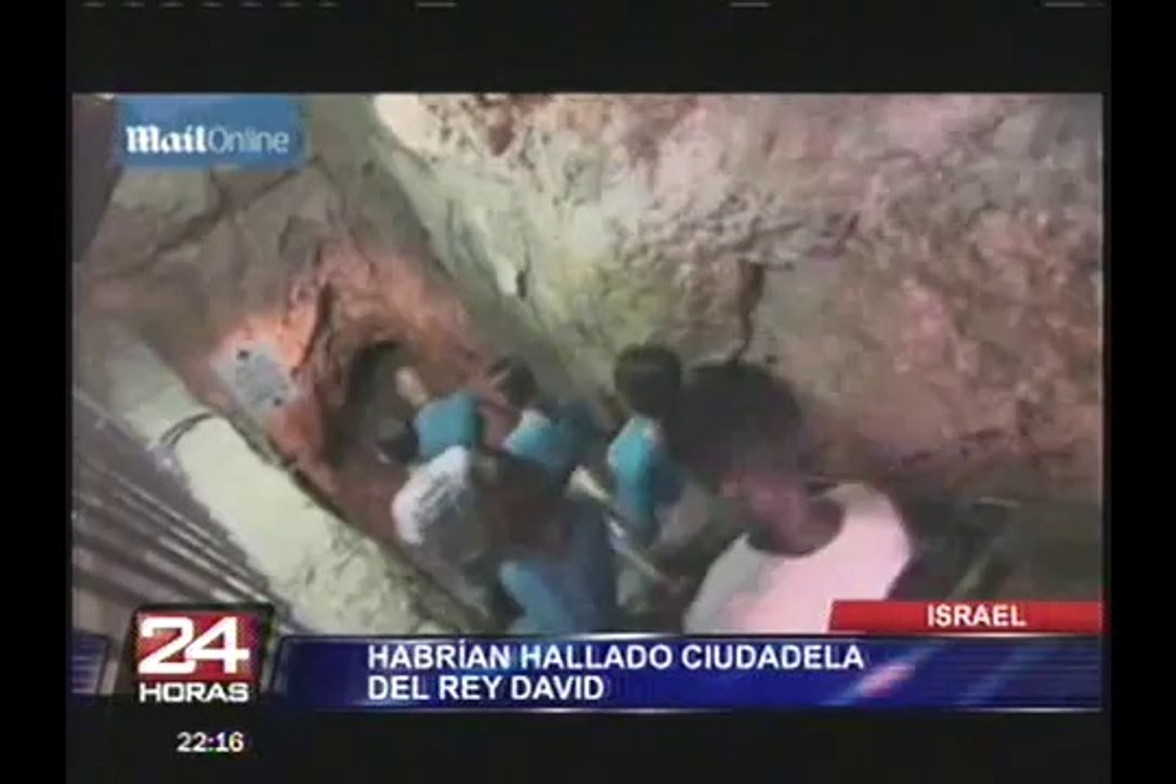 VIDEO: increíble hallazgo del castillo del Rey David en Jerusalén ...