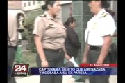 Capturan a sujeto que amenazó de muerte a su ex conviviente en el Agustino