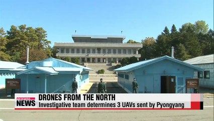 Three UAVs found in South Korea came from North Korea report