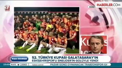 Roberto Mancini: Hakettiğimiz Kupayı Kazandık