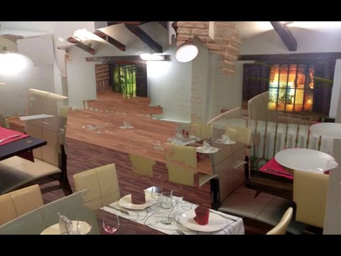 Suelos vinilicos. Suelos de PVC. Ejemplo step-duna