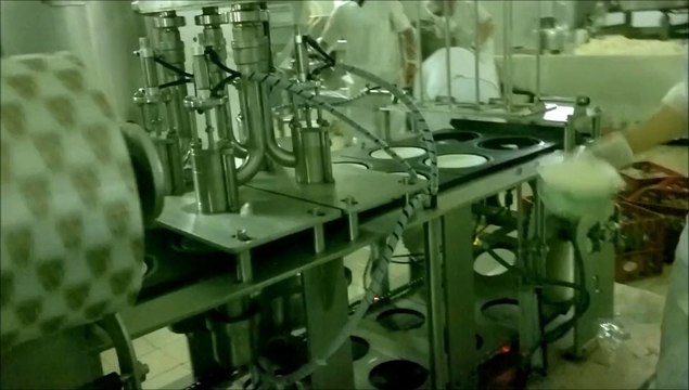 paletlı yogurt dolum ve kapama makınası