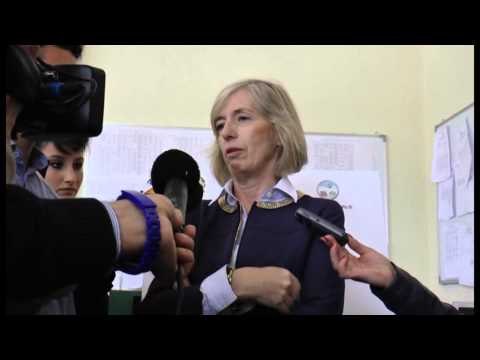 Napoli - Il ministro dell'Istruzione, Stefania Giannini (07.05.14)