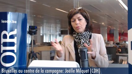 Bruxelles au centre de la campagne  : Joëlle Milquet (CDH)