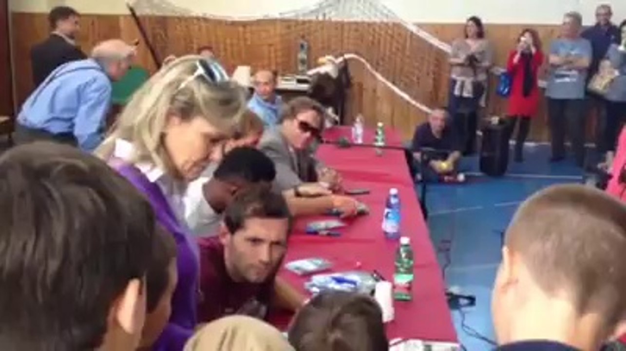 Lulic e Onazi altre risposte ai bambini