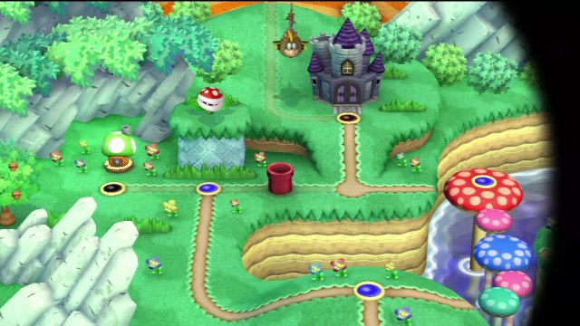 New Super Mario Bros. U - Plaine du Grand Chêne - 1-5 : Guérilla Piranha