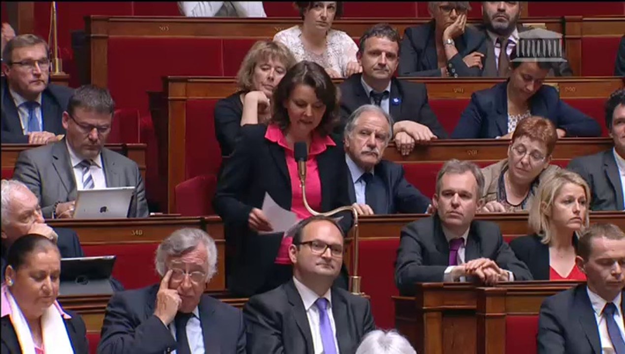 QAG d'Eva Sas à Ségolène Royal "Ne renoncez pas à la taxe poids lourds"