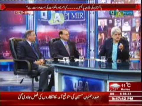Q & A with PJ Mir (Pakistan Ki Kharja Policy ... Kya Majuda Hukumat Ki Simat Darust Hai ??) 7th May 2014 Part-2
