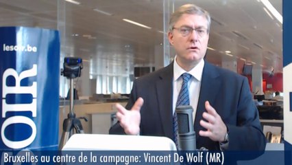 Bruxelles au centre de la campagne : Vincent De Wolf (MR)