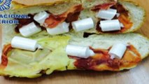 Police arrest man for smuggling cocaine in a sandwich