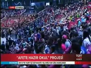 Başbakan Erdoğan, İstanbulda Afad'ın Düzenlediği Proje Tanıtım Toplantısında Afetlere Karşı Hazırlıklı Ve Bilinçli Olmalıyız Açıklamasını Yaptı