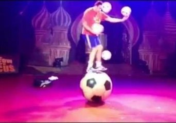 Unique Football Juggling Record Set