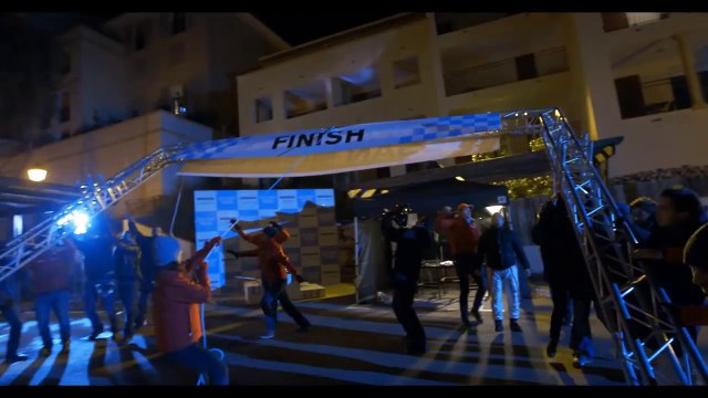 Course de voiture de nuit : Nissan LEAF 100% Electrique - Silent Ride