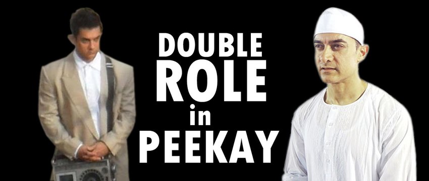 Aamir Khan Doing Double Role in PEEKAY after Dhoom 3