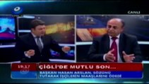 Kanal 35 ana haber bülteninin konuğu Çiğli Bld. Bşk. Hasan ARSLAN 07.05.2014
