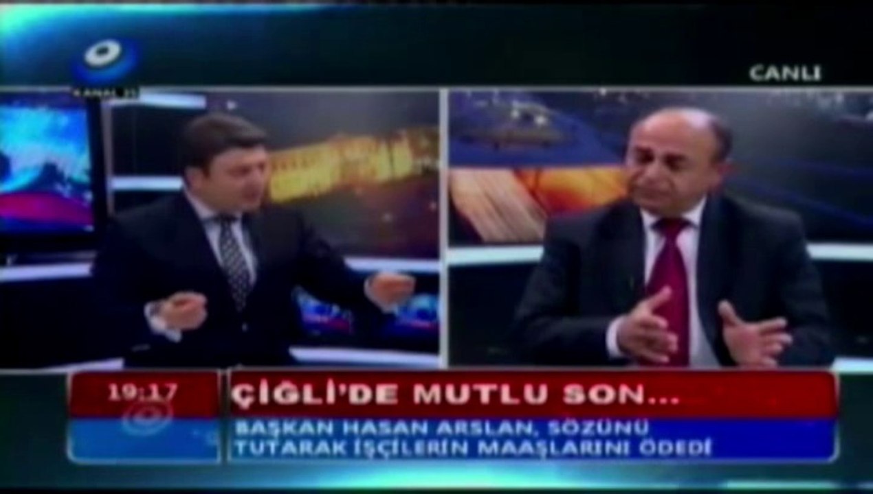 Kanal 35 ana haber bülteninin konuğu Çiğli Bld. Bşk. Hasan ARSLAN 07.05.2014