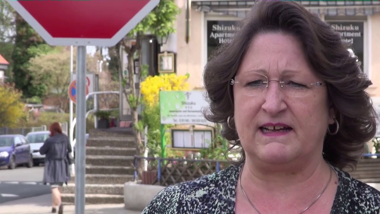 Freie fahrt für radler in der bahnhofstraße