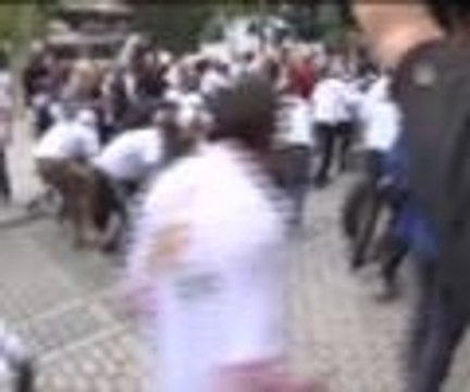 Rallicilerden tekerlek yuvarlama rekor denemesi