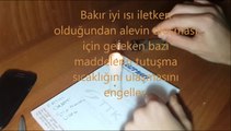 SÖNMEYEN MUM (FİZİK DENEYİ)