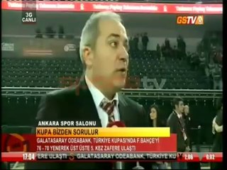 Ekrem Memnun: "Müthiş oynadık"