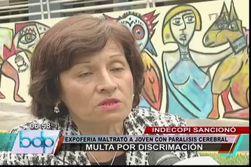 Indecopi sancionó a empresa que discriminó a joven con parálisis cerebral