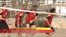 Galatasaray'da plaj voleybolu keyfi!