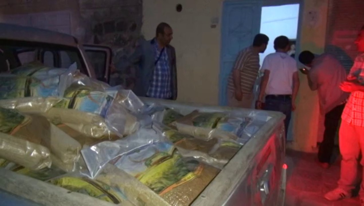 Siverek'te Suriyeli Ailelere Yardım