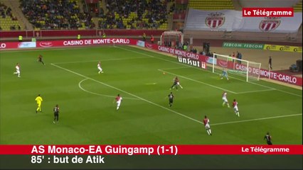 Ligue 1. Les buts de Monaco-Guingamp et PSG-Rennes (Le Télégramme)
