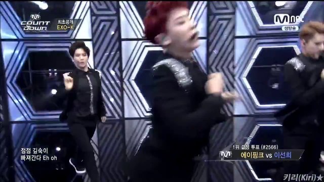 140508 EXO-K Comeback Stage - Overdose - M!Countdown