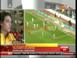 Yeni transferimiz Salih Dursun'un ilk röportajı!