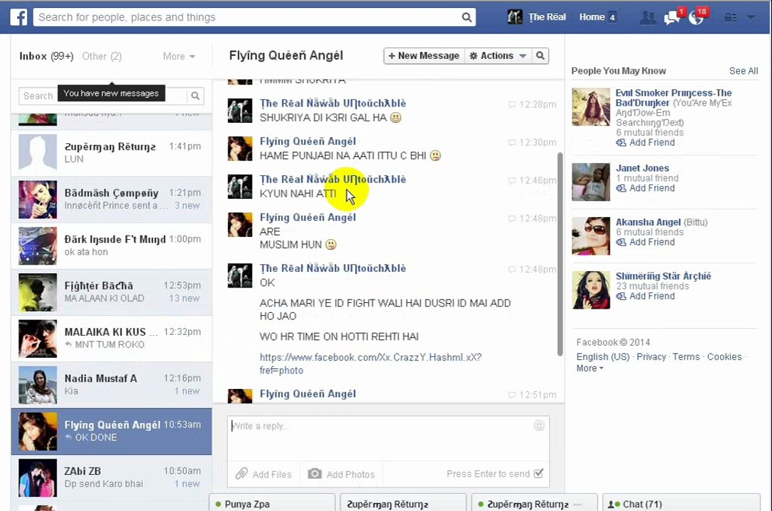 NAWAB KI OKAAT DEKHO HAHAHAHA LOL =))