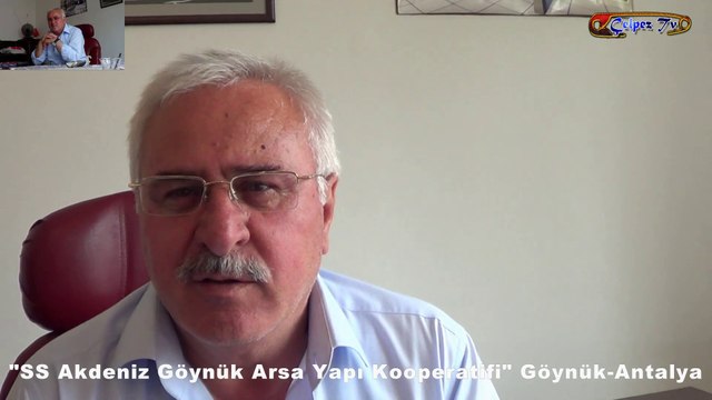 Elkas İlhan SS Akdeniz Göynük Arsa Yapı Koop. Başkanı: Göynük-Antalya