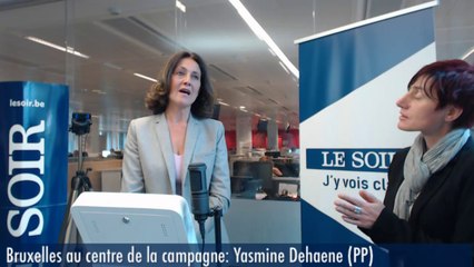 Bruxelles au centre de la campagne  : Yasmine Dehaene (PP)