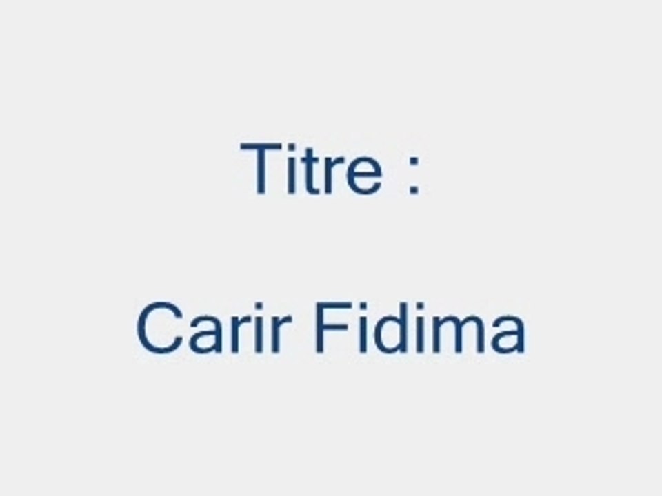 Carir Fidima