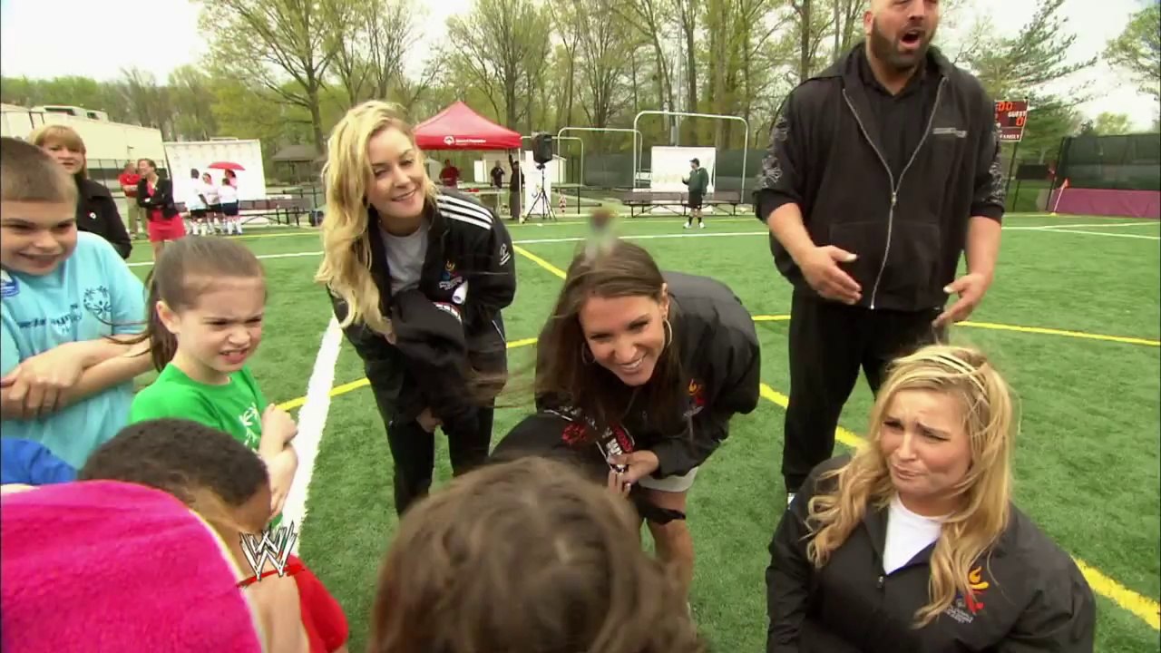 WWE joins the Special Olympics 2014 USA Games Unified Sports Celebration