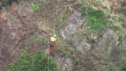 Jardinería extrema los acantilados del monte Fuxa