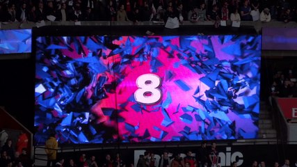 Entrée des joueurs PSG-Rennes 07/05/2014