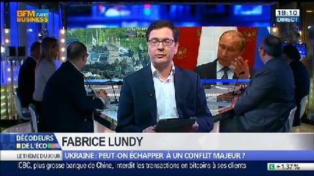 Ukraine: peut-on échapper à un conflit majeur ?, dans Les Décodeurs de l'éco - 08/05 1/5