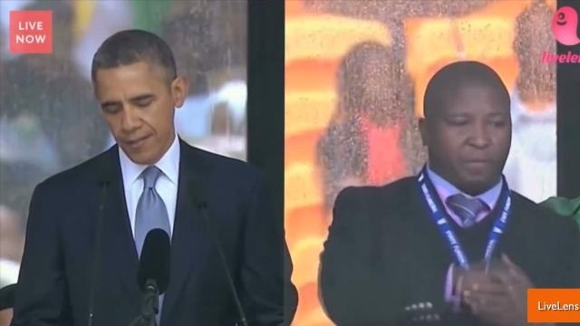 Fake Interpreter From Mandela's Funeral Stars in Bizarre Ad