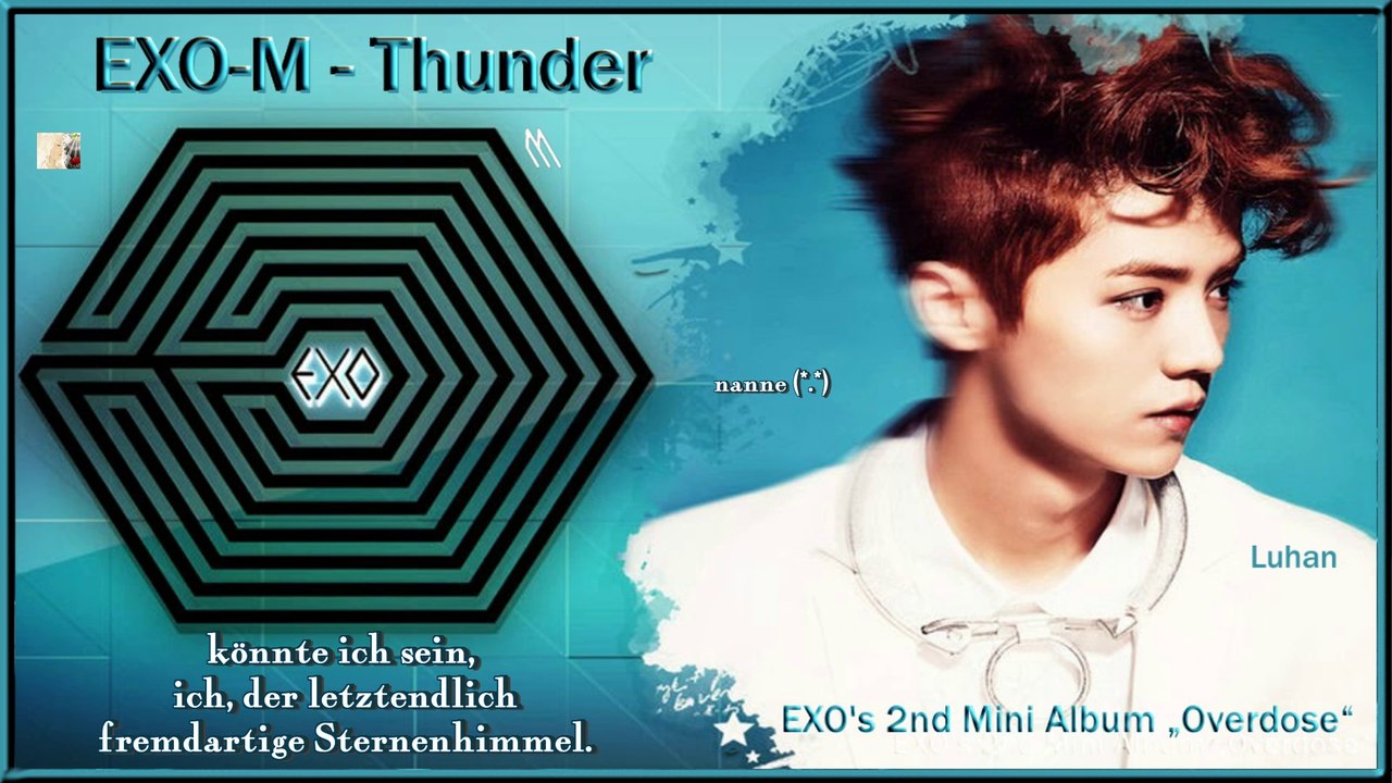 EXO-M - Thunder Chinese Ver. [german sub]