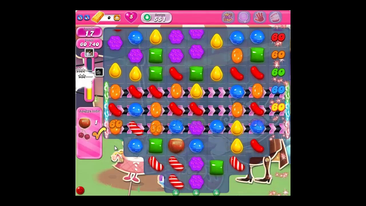 Candy Crush Saga Level 551
