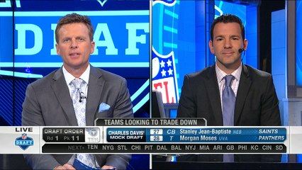 Who's trading down in the draft?