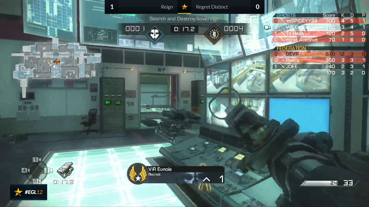 EGL12 : Reign vs Regret.Distinct : WBR2 - Map 2