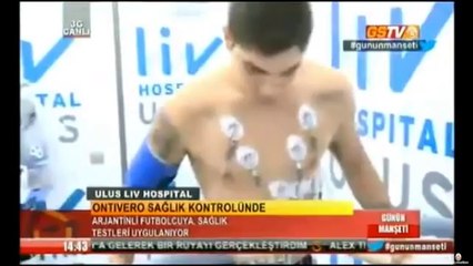 Lucas Ontivero sağlık kontrolünden geçti!