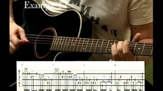 Alternate Tuning Riff on Acoustic Guitar