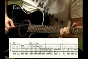 Alternate Tuning Riff on Acoustic Guitar