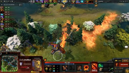 Fnatic vs Power Rangers  Game 2 - Dota 2 Champion´s League - Capitalist & Pimpmuckl