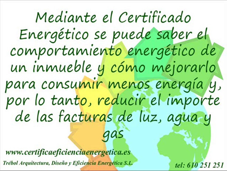 certificado energetico