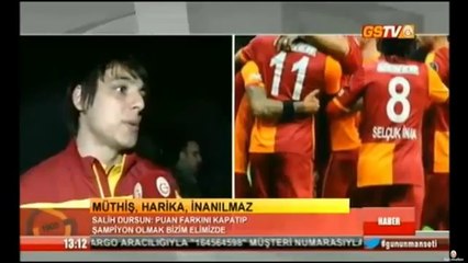 Salih Dursun: "Mancini bana çok yardımcı oluyor"