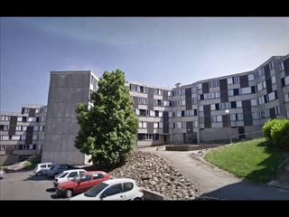 Saint-Etienne (42) : visite de la cité "La Dame Blanche"